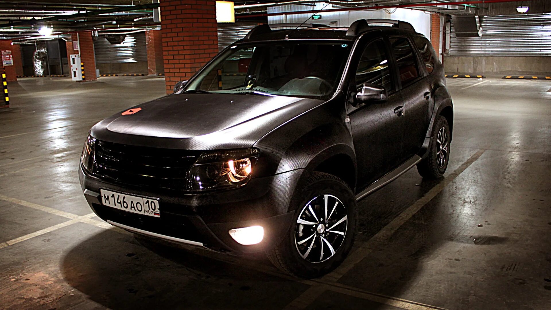 Рено дастер черный тюнинг Renault duster механика