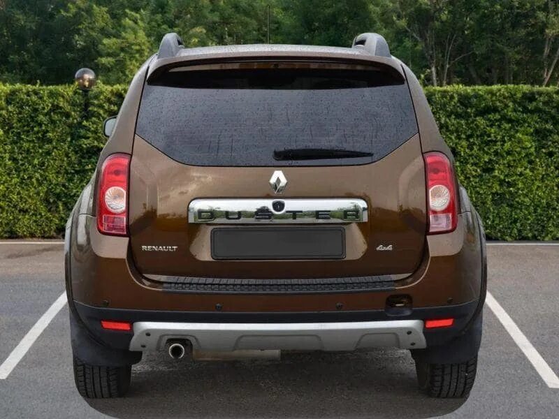 Рено дастер фото сзади Тюнинг Рено Дастер: спойлер, защита (Renault Duster)