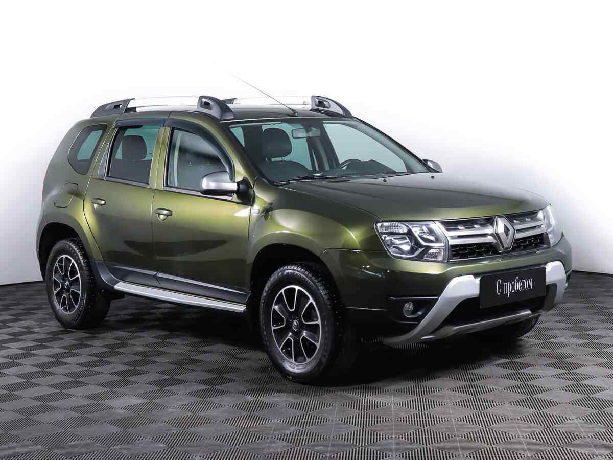 Рено дастер фото цены россия Renault Duster Зеленый 2016 с пробегом 71 492 км. в автоцентре Крост в Ростове-н