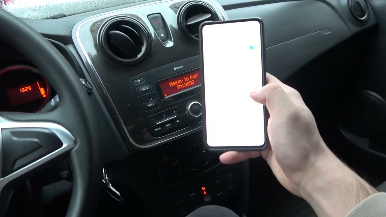 Рено дастер как подключить андроид How to Pair Smartphone with Radio via Bluetooth in Dacia Sandero ( 2011 - 2020) 