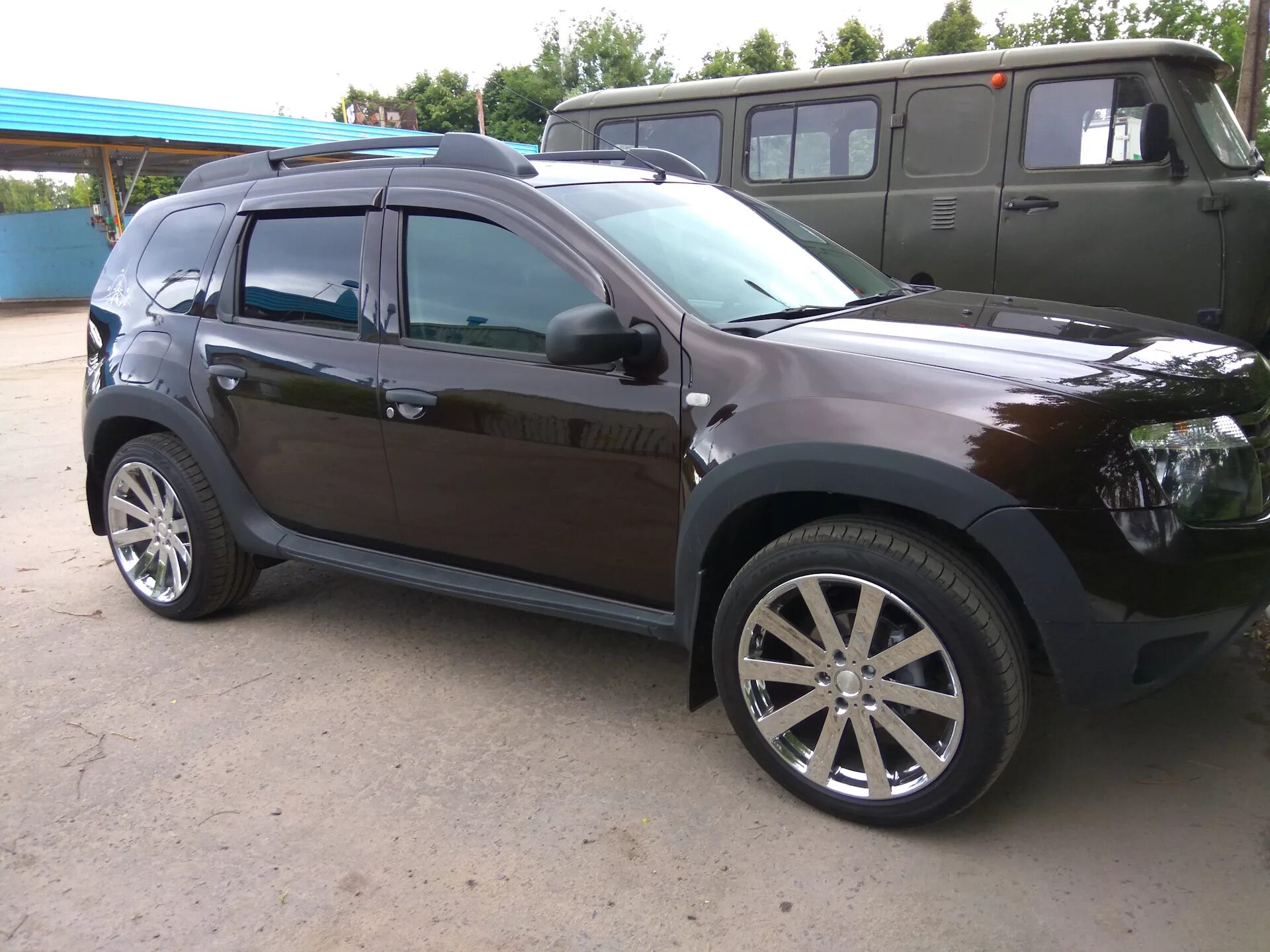 Рено дастер литые диски фото Лето, отпуск, Triangle 245/45 r19 - Renault Duster (1G), 1,6 л, 2014 года шины D