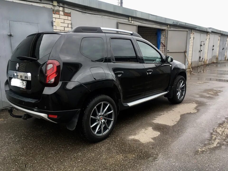 Рено дастер на 18 дисках фото Новые диски vossen cvt r18 - Renault Duster (1G), 2 л, 2013 года колёсные диски 