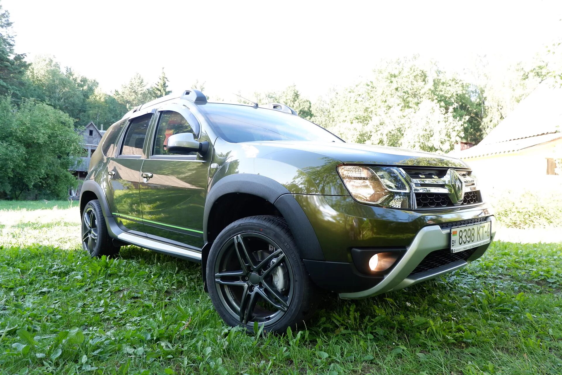 Рено дастер на 18 дисках фото Всякая мелочевка и…новые ДИСКИ! - Renault Duster (1G), 2 л, 2016 года аксессуары