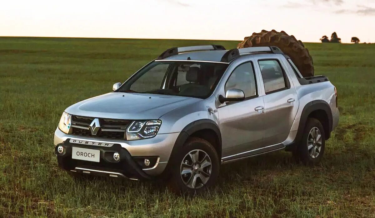 Рено дастер пикап фото Обновленный пикап Renault Duster Oroch замечен до премьеры - Авторевю