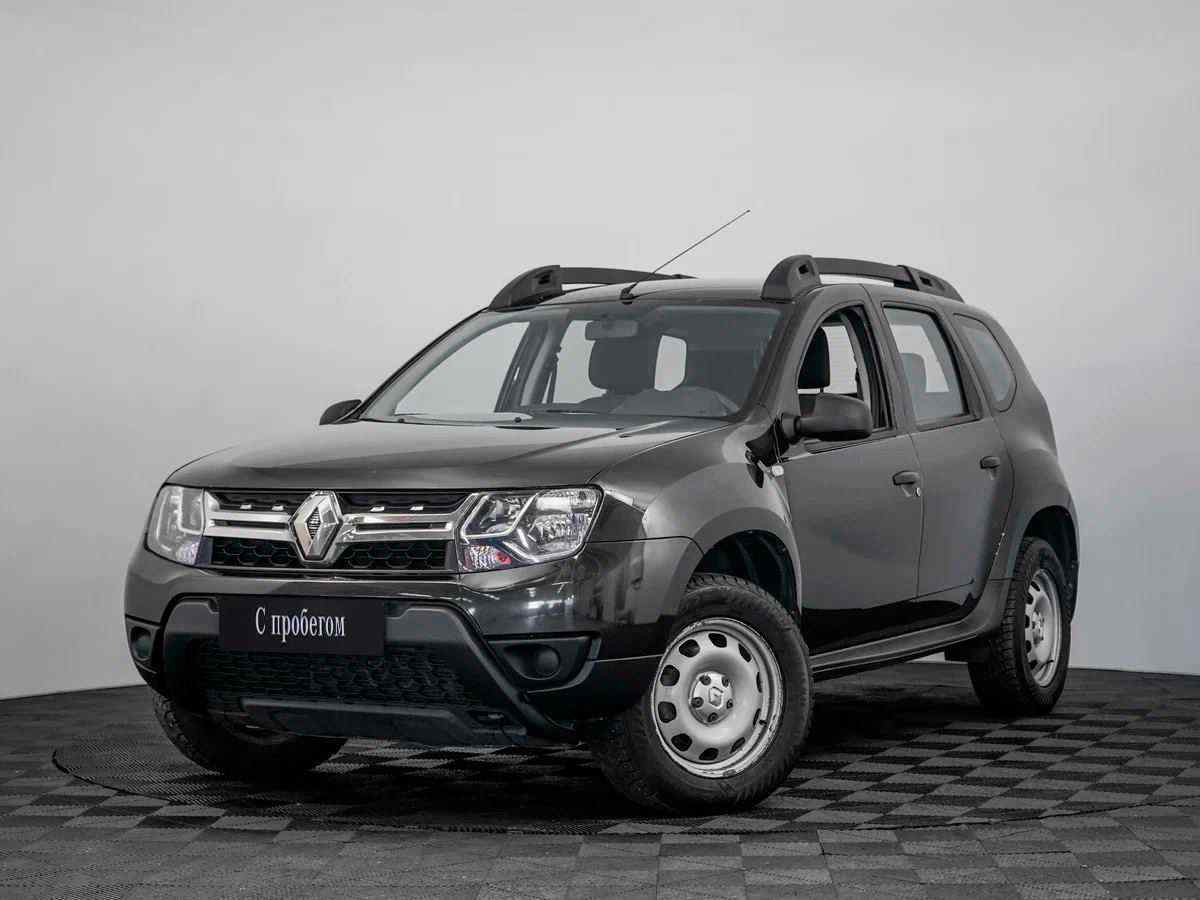 Рено дастер с пробегом фото цена Renault Duster Черный 2018 с пробегом 95 783 км. в автоцентре Крост в Ростове-на