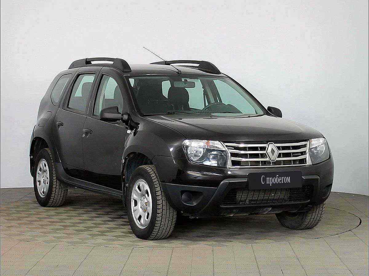 Рено дастер с пробегом фото цена Renault Duster Черный 2014 с пробегом 40 867 км. в автоцентре Крост в Ростове-на