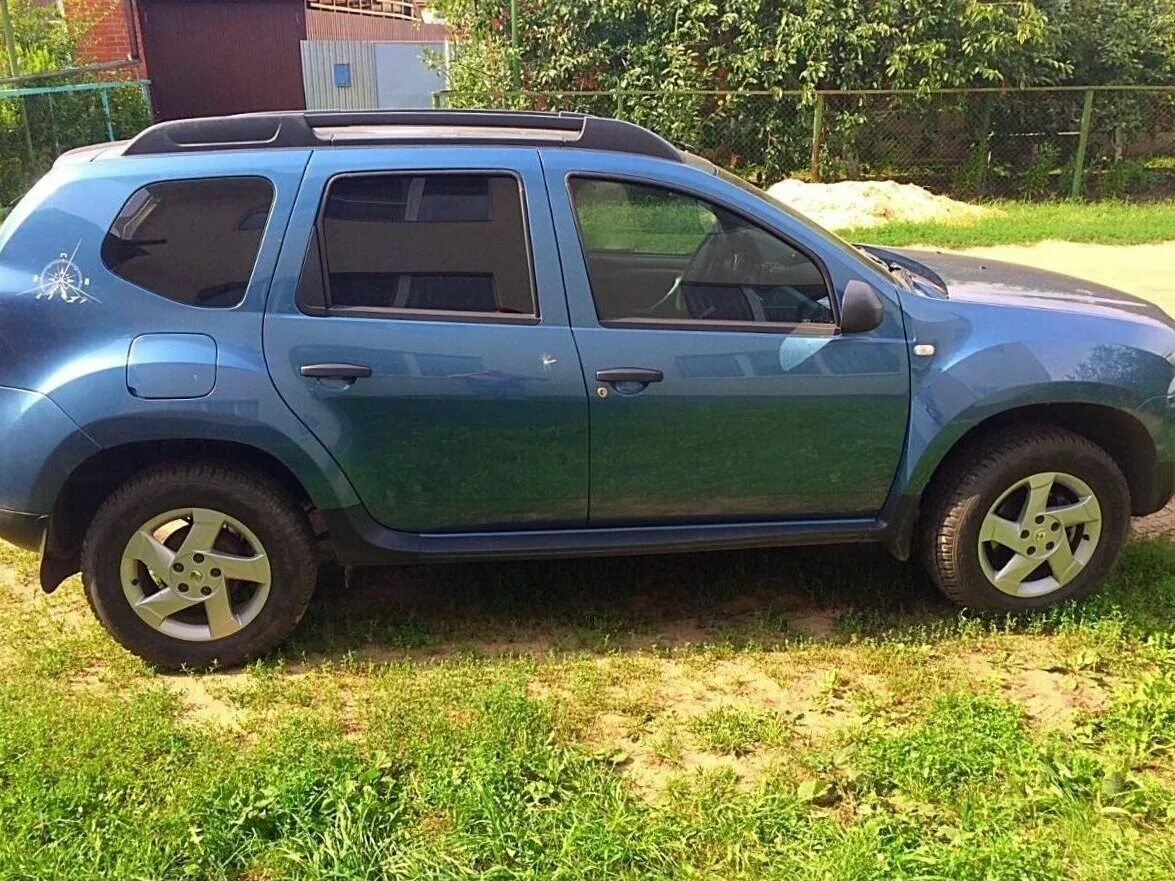 Рено дастер синий фото Купить б/у Renault Duster I 2.0 MT (135 л.с.) 4WD бензин механика в Воронеже: си