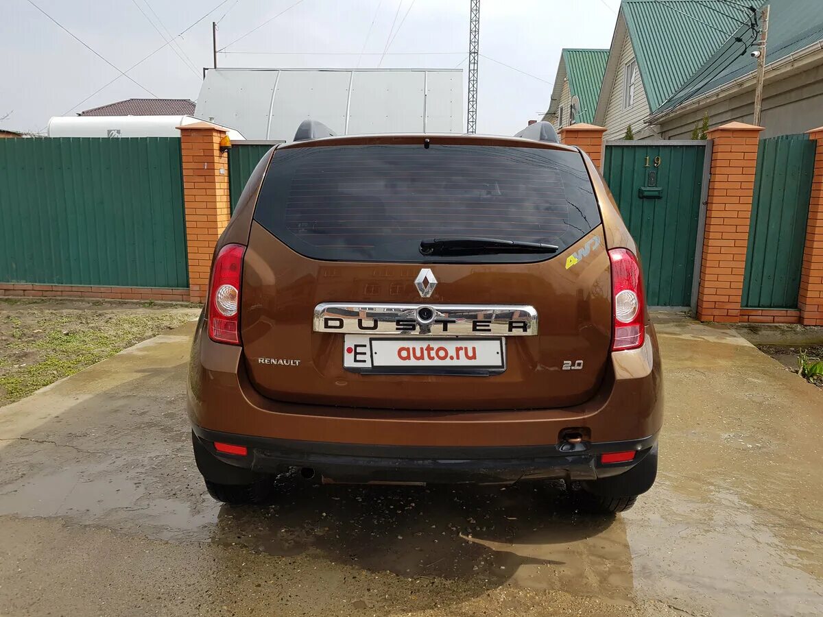 Рено дастер вид сзади фото Купить б/у Renault Duster I 2.0 MT (135 л.с.) 4WD бензин механика в Краснодаре: 