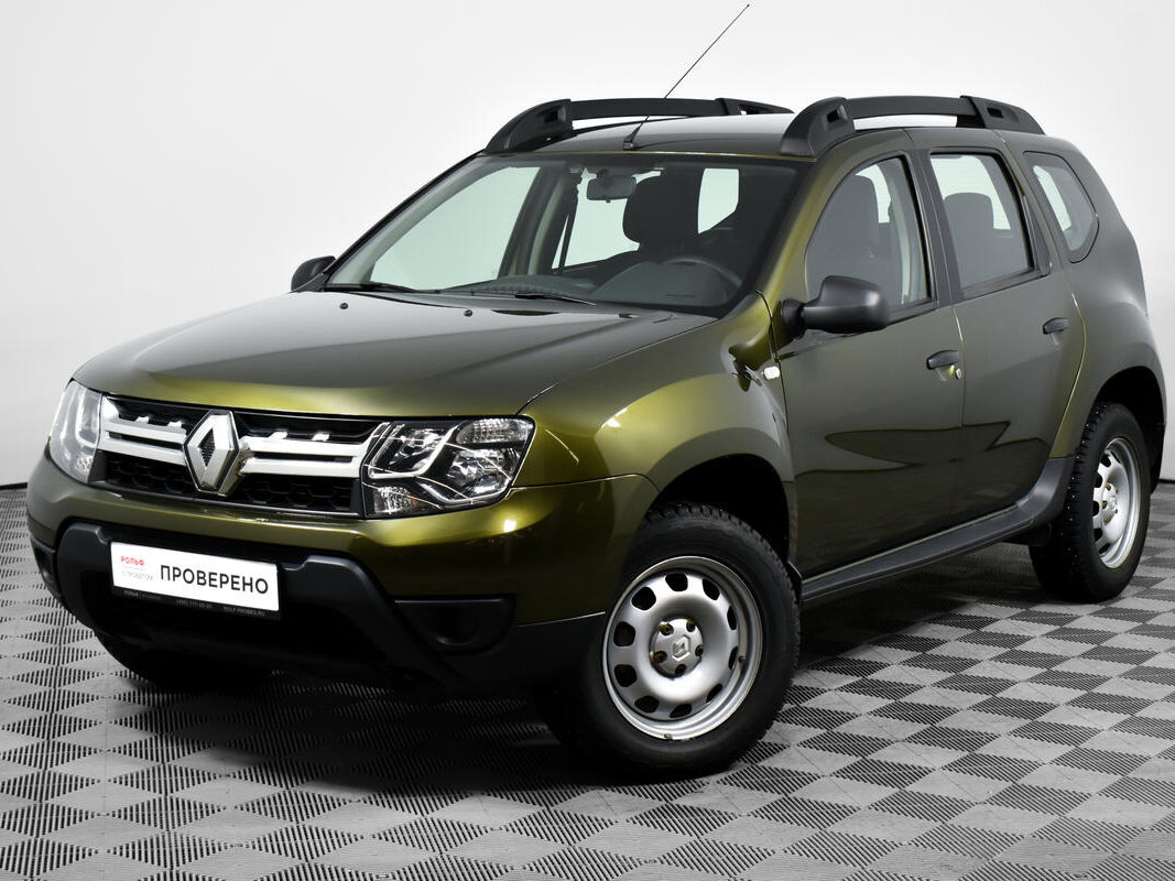 Рено дастер зеленый фото Купить б/у Renault Duster I Рестайлинг 1.5d MT (109 л.с.) 4WD дизель механика в 