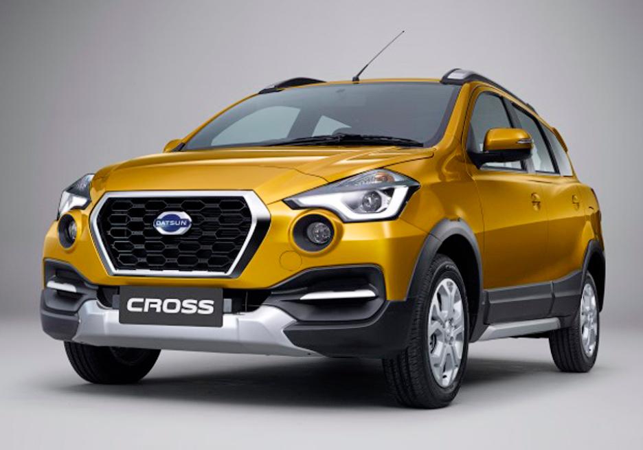 Рено датсун фото Datsun официально представил свой первый кроссовер Cross