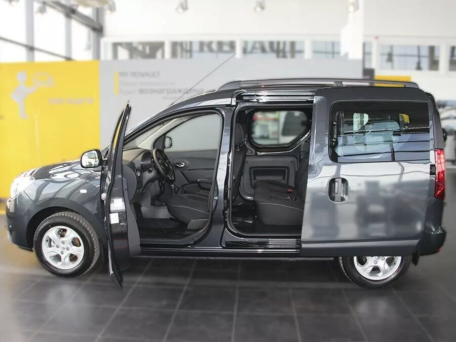 Рено докер фото Купить новый Renault Dokker I 1.5d MT (90 л.с.) дизель механика в Москве: серый 