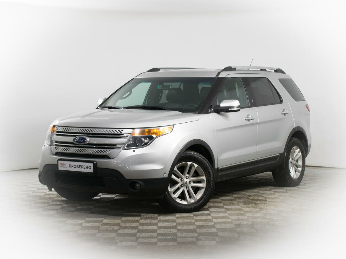 Рено эксплорер фото Купить б/у Ford Explorer V 3.5 AT (294 л.с.) 4WD бензин автомат в Москве: серебр