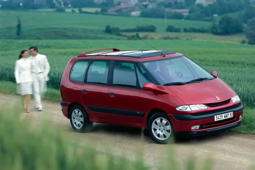 Рено эспас фото Renault Espace рестайлинг 2000, 2001, 2002, минивэн, 3 поколение, JE0 технически