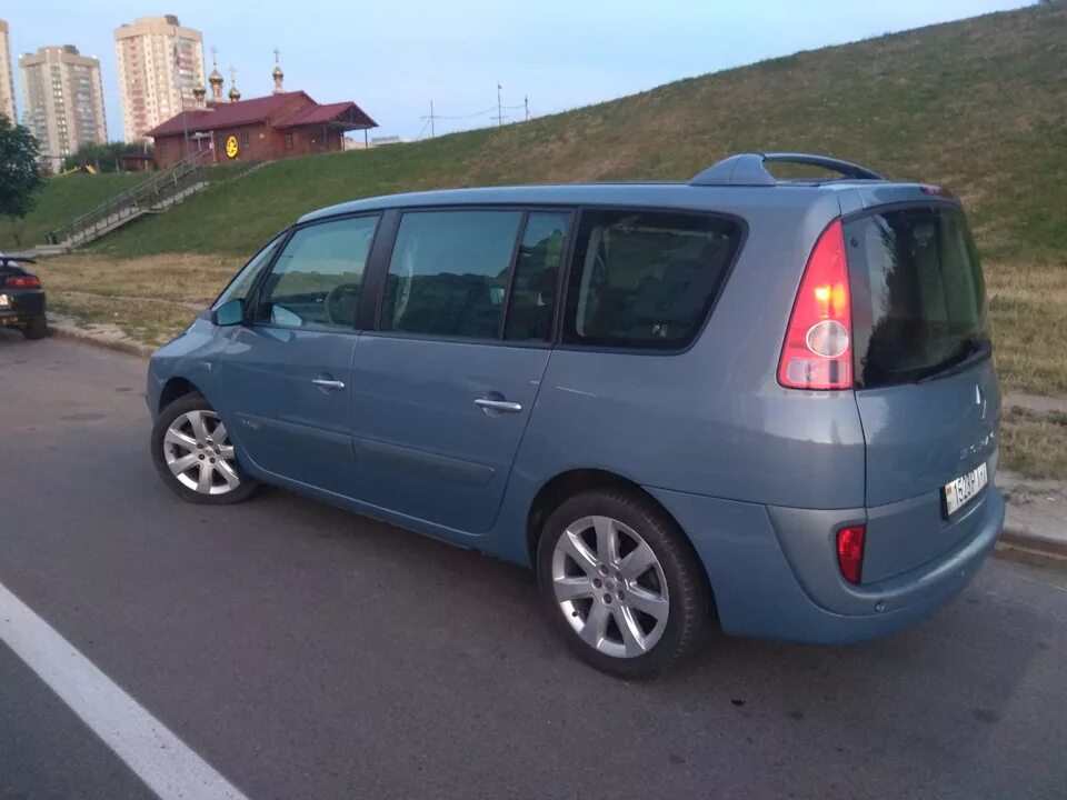 Рено эспейс 4 фото Наконец-то перешел на лето R18 245/45 - Renault Espace IV, 2 л, 2004 года колёсн