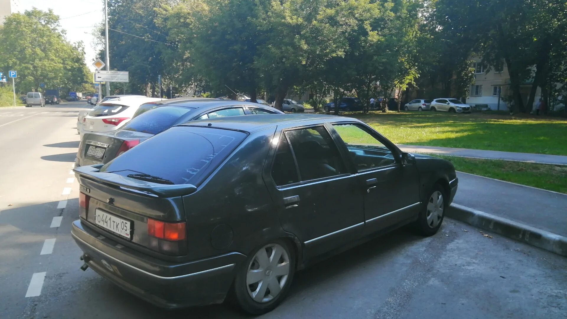 Рено европа фото Renault 19 1.7 бензиновый 1991 Зелёнка на DRIVE2