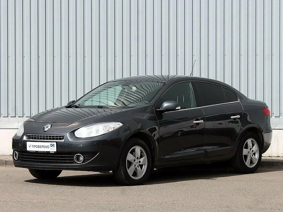 Рено флюенс 2011 фото Купить б/у Renault Fluence I 1.6 AT (110 л.с.) бензин автомат в Москве: серый Ре