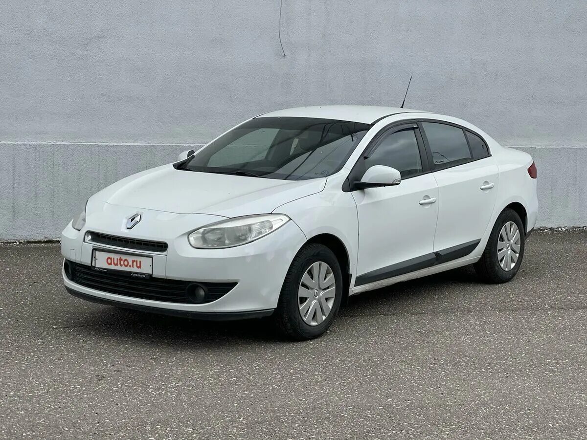 Рено флюенс 2012 фото Купить б/у Renault Fluence I 1.6 AT (106 л.с.) бензин автомат в Ярославле: белый