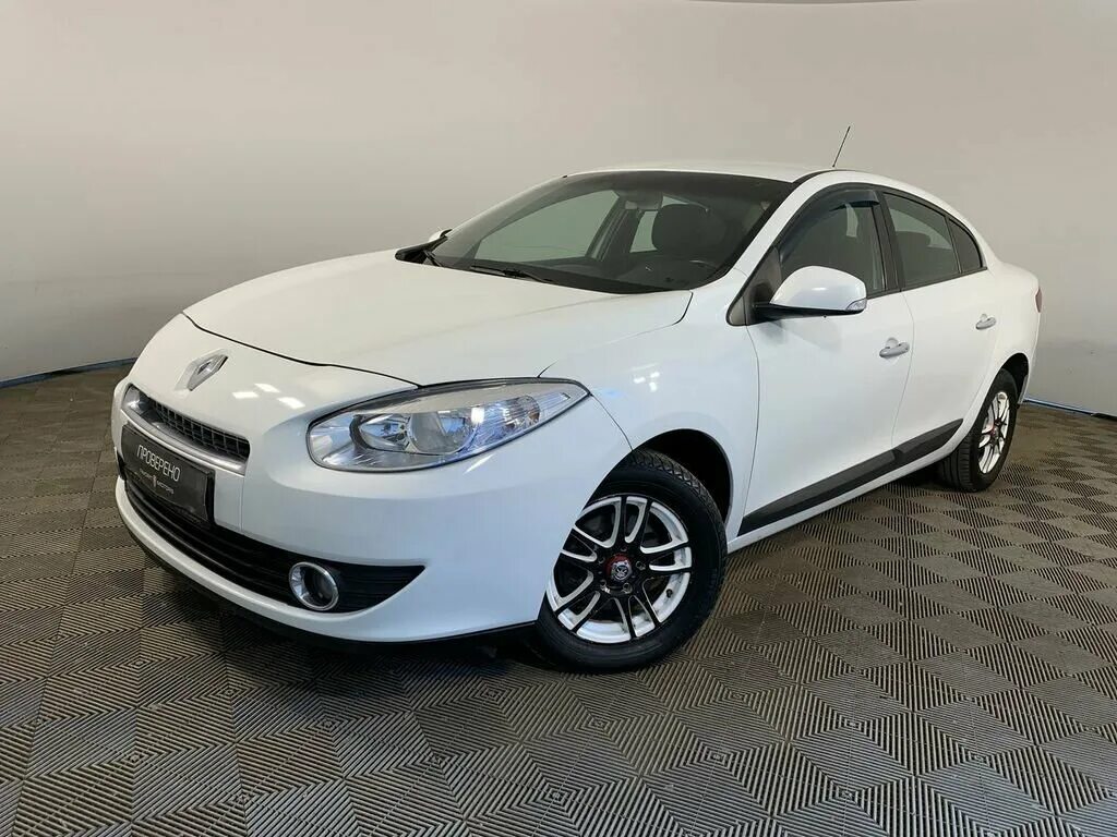 Рено флюенс 2012 фото Купить б/у Renault Fluence I 1.6 AT (106 л.с.) бензин автомат в Москве: белый Ре