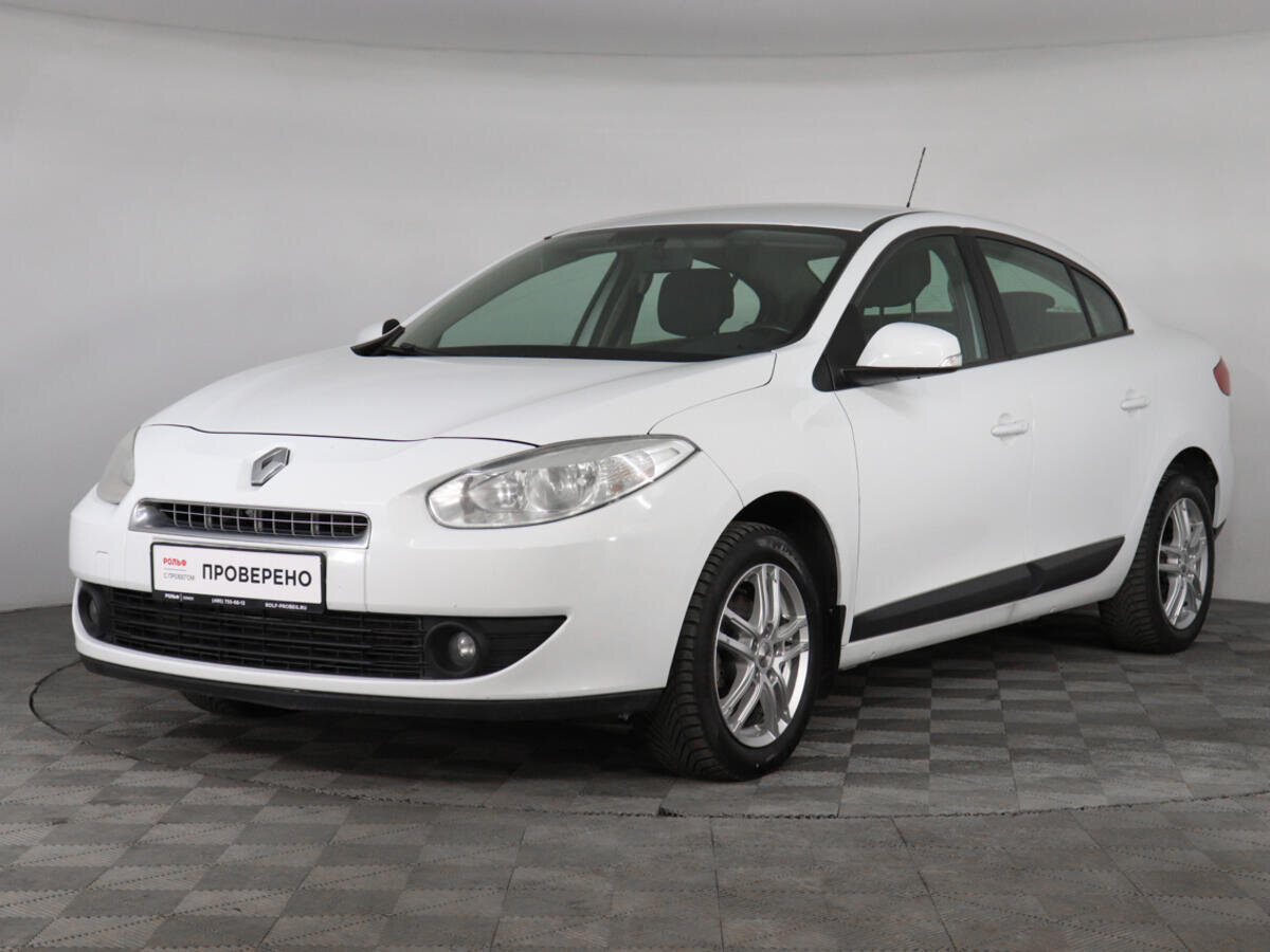 Рено флюенс 2012 фото Купить б/у Renault Fluence I 1.6 MT (106 л.с.) бензин механика в Химках: белый Р