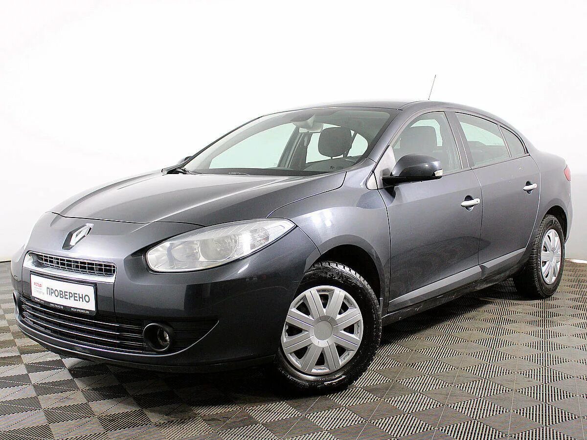 Рено флюенс 2012 фото Купить б/у Renault Fluence I 1.6 AT (106 л.с.) бензин автомат в Москве: серый Ре