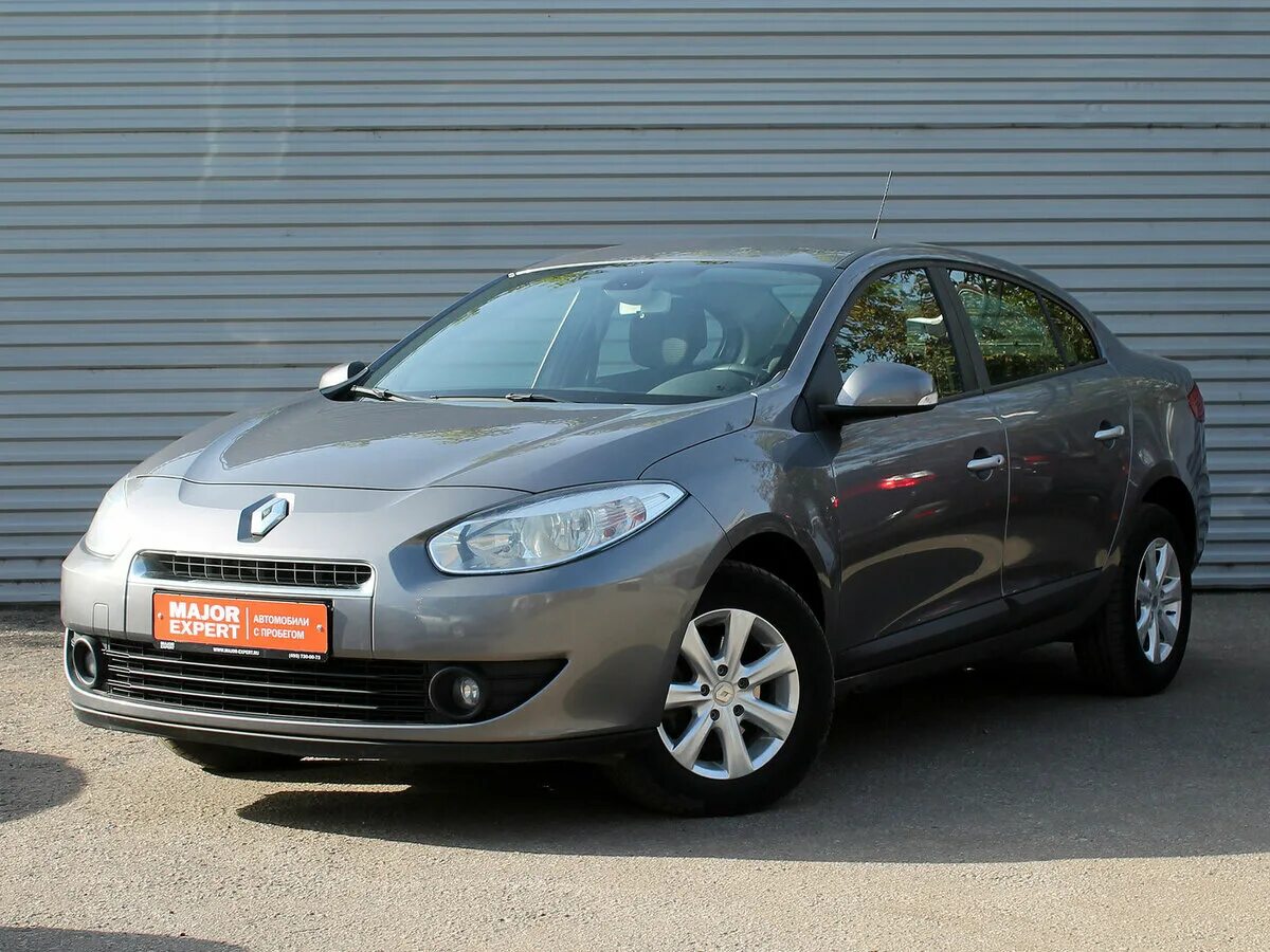 Рено флюенс 2012 фото Купить б/у Renault Fluence I 1.6 AT (110 л.с.) бензин автомат в Москве: серый Ре