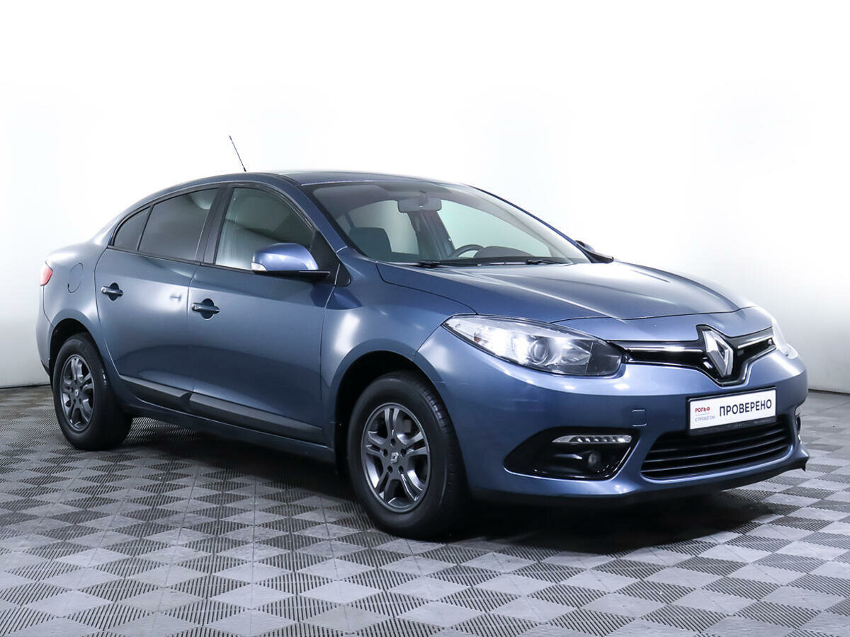 Рено флюенс 2014 фото Купить б/у Renault Fluence I Рестайлинг 1.6 CVT (114 л.с.) бензин вариатор в Мос