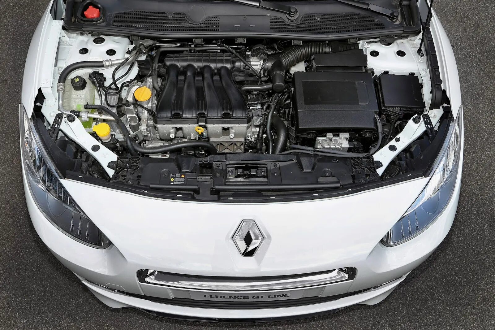 Рено флюенс фото двигателя Renault fluence двигатели