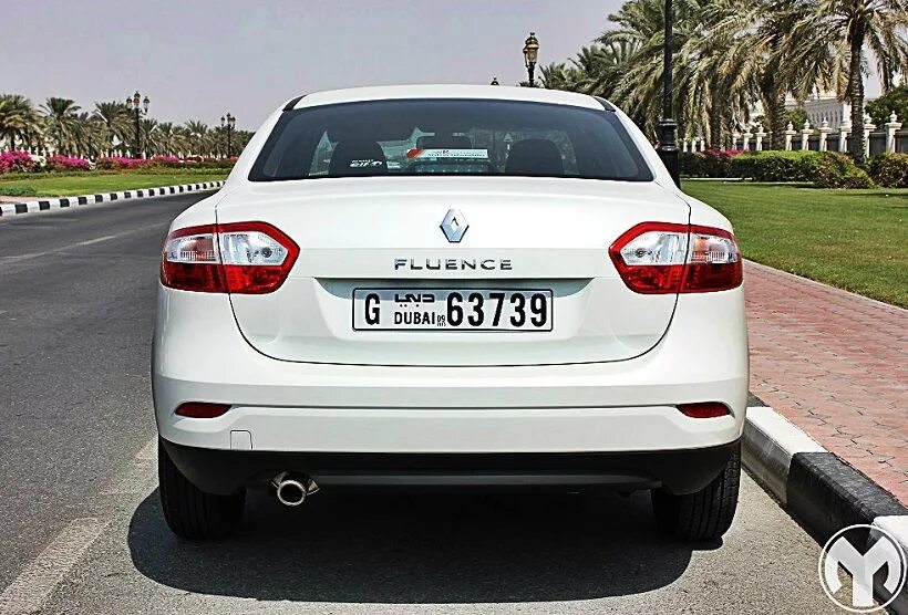 Рено флюенс фото сзади Car Pictures List for Renault Fluence 2014 1.6L SE (UAE) YallaMotor