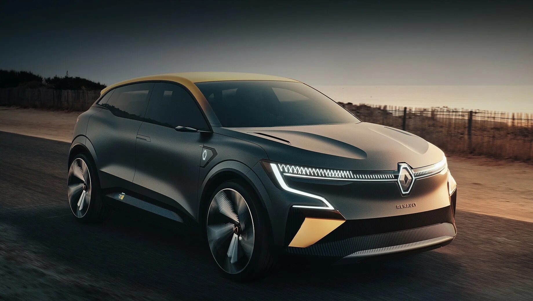 Рено фото 2021 Renault Megane eVision стал предвестником электрохэтчбека - DRIVE2