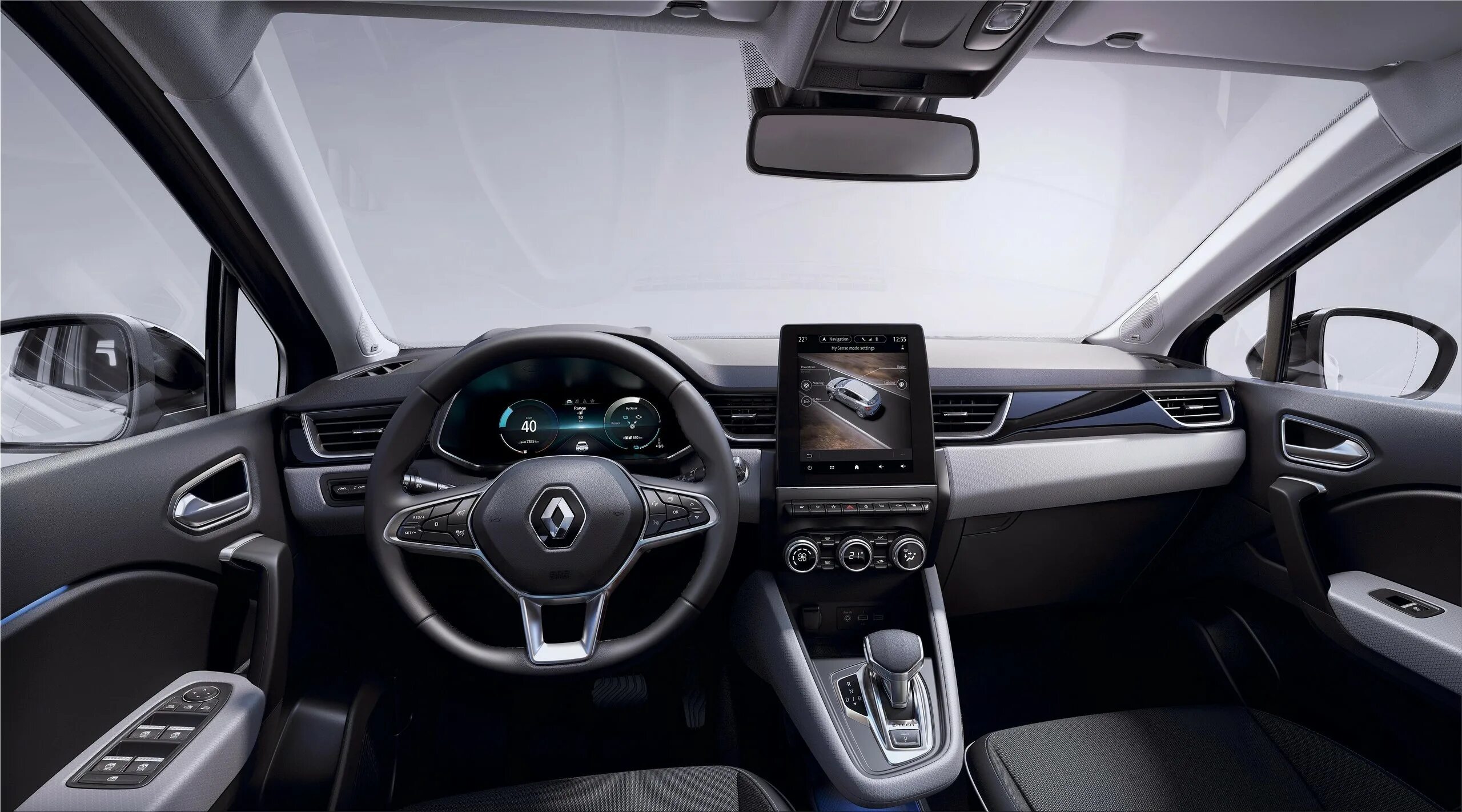 Рено фото изнутри The new Renault CAPTUR with the advanced E-TECH technology Car Division