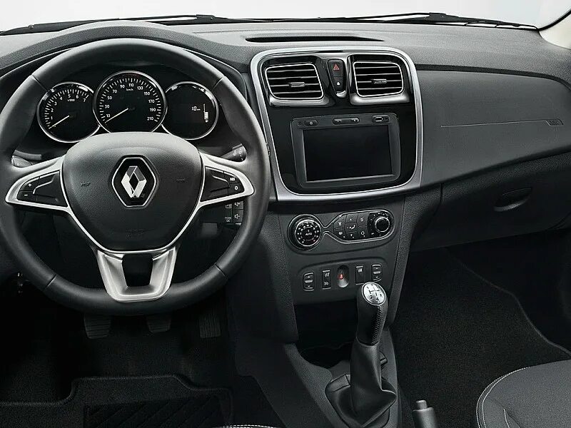 Рено фото салона внутри Купить Рено Сандеро от 16560 Р\мес Цены на новые Renault Sandero в СПб у официал