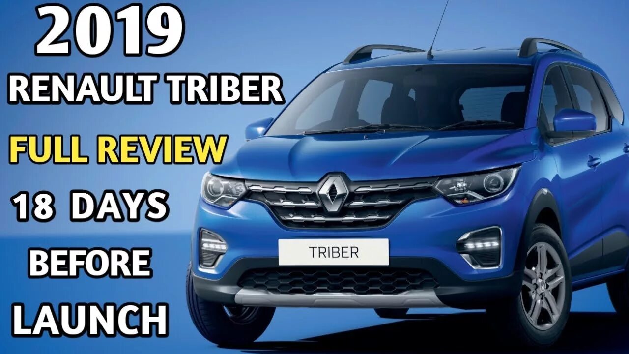 Рено фото цена RENAULT TRIBER 2019 DETAILED REVIEW PRICE MILEAGE LAUNCH DATE IN INDIA - YouTube