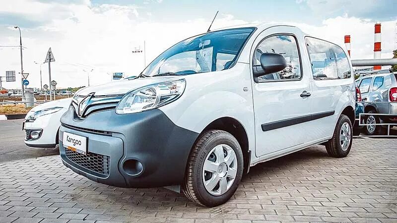 Рено фото цена Фото Рено Кангу белый - Цвета кузова Renault Kangoo 2