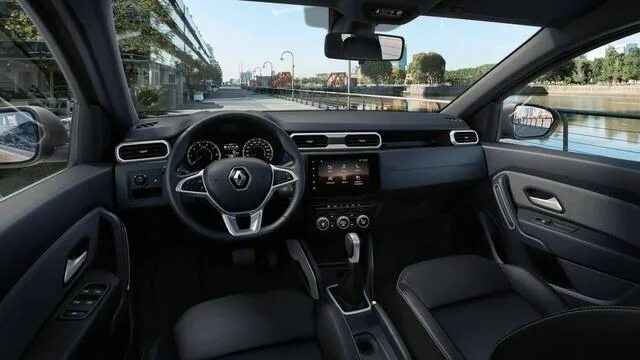 Рено фото внутри Renault Duster ganha multimídia com Android Auto e Apple CarPlay sem fio - смотр