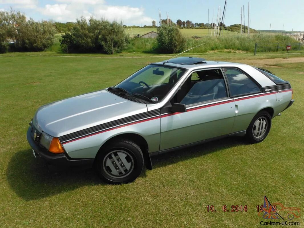 Рено фуэго фото 1983 RENAULT FUEGO GTX COUPE,2L Tax and MOT - ONE OF ONLY TWO LEFT ON THE ROAD!