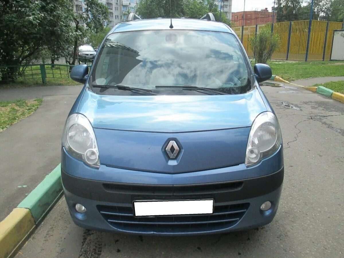 Рено фьюжн фото Купить б/у Renault Kangoo II 1.6 MT (84 л.с.) бензин механика в Москве: голубой 