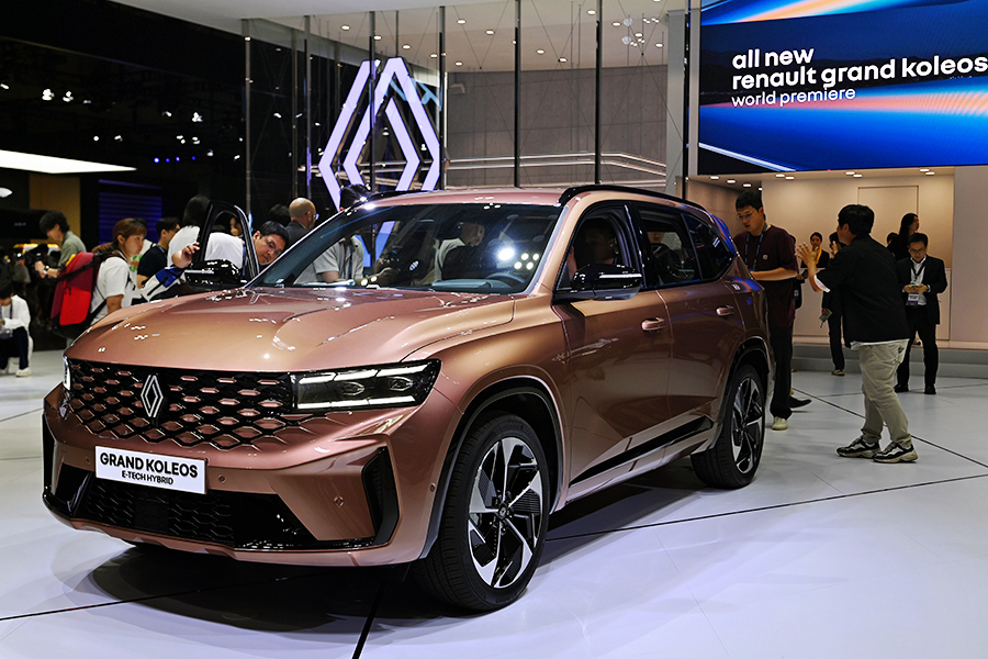 Рено гранд колеос 2024 фото Новый кроссовер Renault Grand Koleos построен на китайской платформе