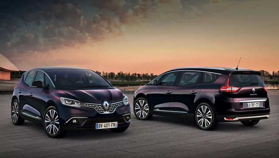 Рено гранд сценик 4 фото Вэны Renault Scenic и Grand Scenic облачились в Initiale Paris - ДРАЙВ