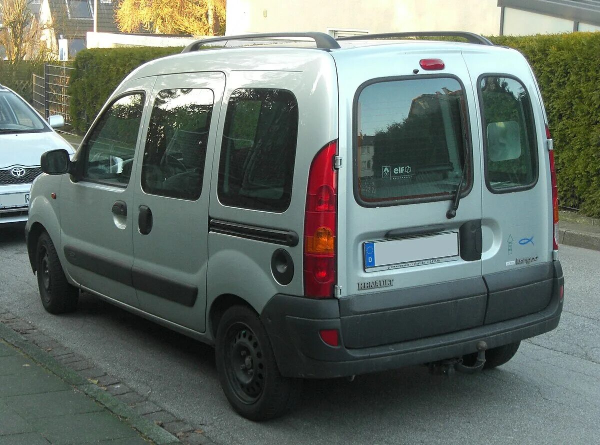 Рено kangoo фото File:Renault Kangoo Phase III rear.JPG - Wikimedia Commons