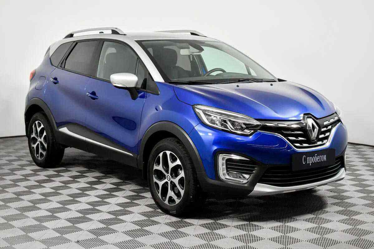 Рено каптур 2017 года фото Renault Kaptur Синий 2021 с пробегом 35 298 км. в автоцентре Крост в Ростове-на-