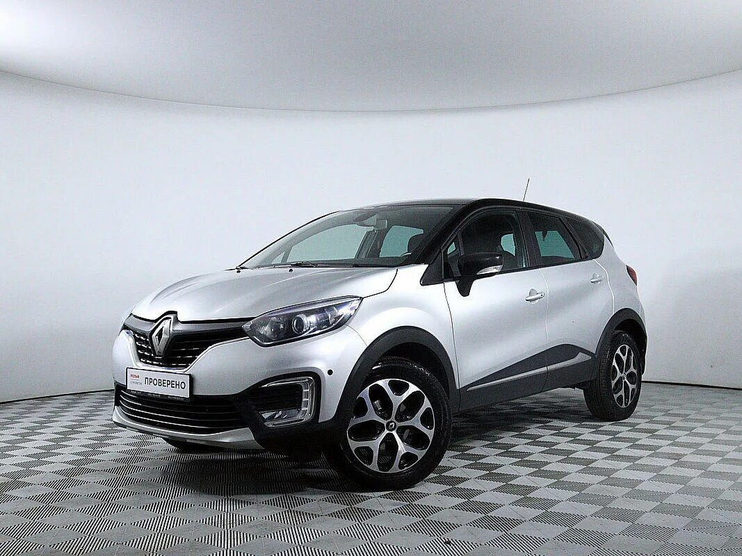 Рено каптур 2021 фото Купить б/у Renault Kaptur I 1.6 CVT (114 л.с.) бензин вариатор в Москве: серый Р