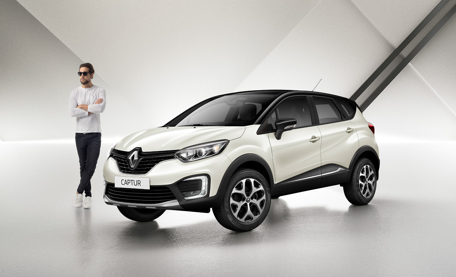 Рено каптур белый фото Renault Captur :: Behance