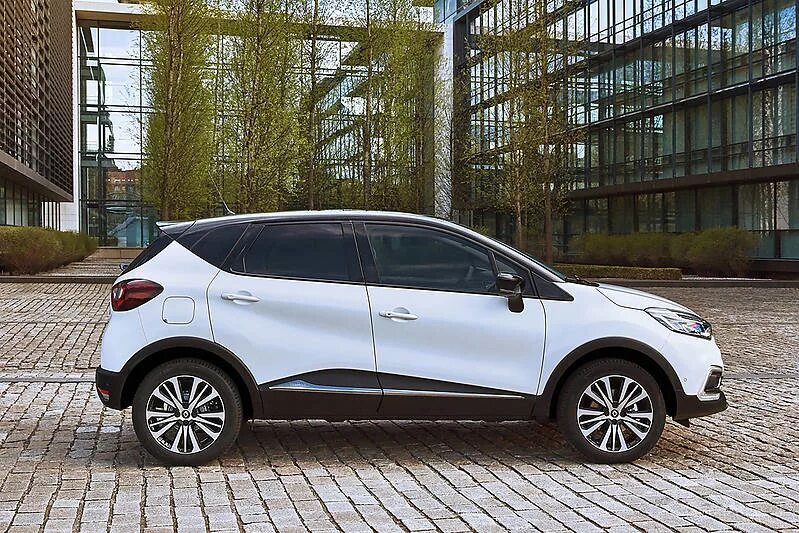 Рено каптур белый фото Renault Captur I FL 1.5 dCi 90 KM 2019 crossover skrzynia automat napęd przedni 