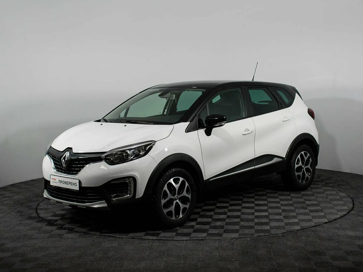 Рено каптур белый фото Купить б/у Renault Kaptur I 2.0 AT (143 л.с.) 4WD бензин автомат в Москве: белый