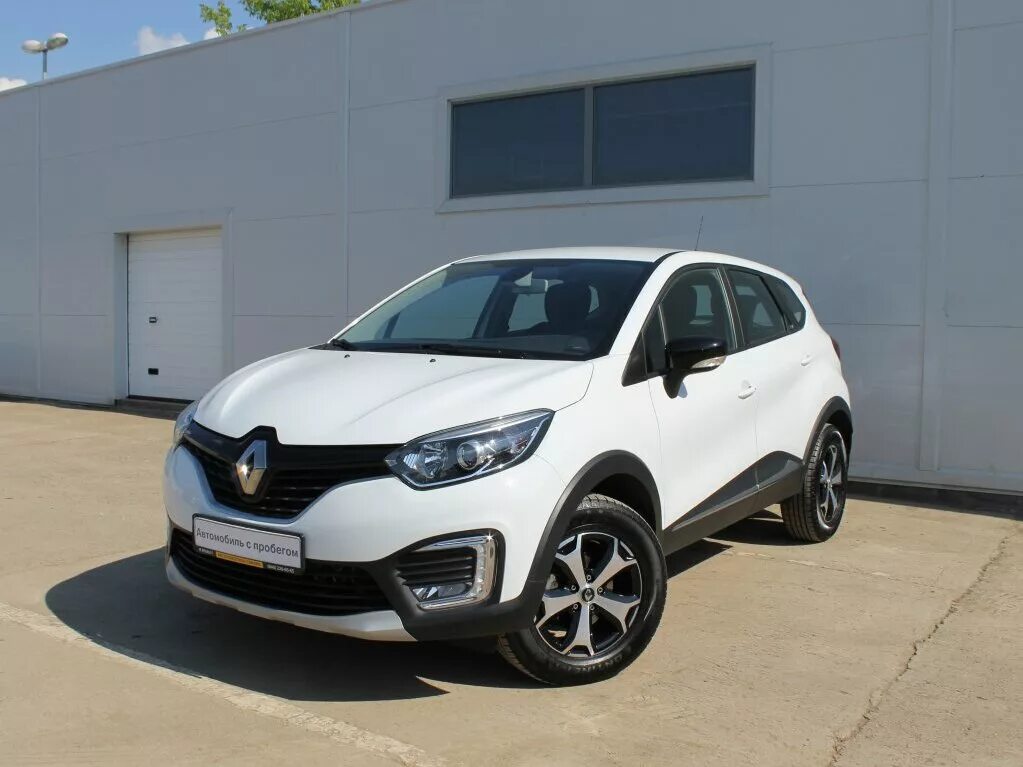 Рено каптур белый фото Купить б/у Renault Kaptur I 2.0 AT (143 л.с.) 4WD бензин автомат в Самаре: белый