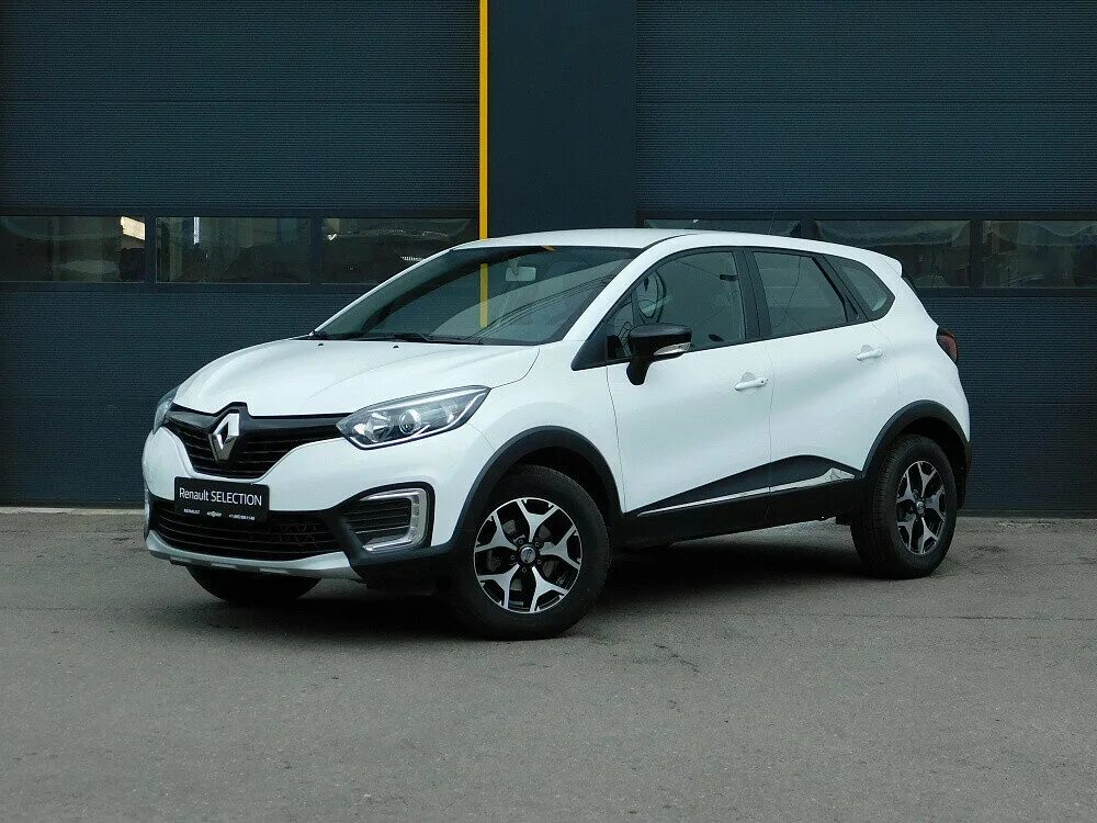 Рено каптур белый фото Купить б/у Renault Kaptur I 2.0 AT (143 л.с.) 4WD бензин автомат в Химках: белый