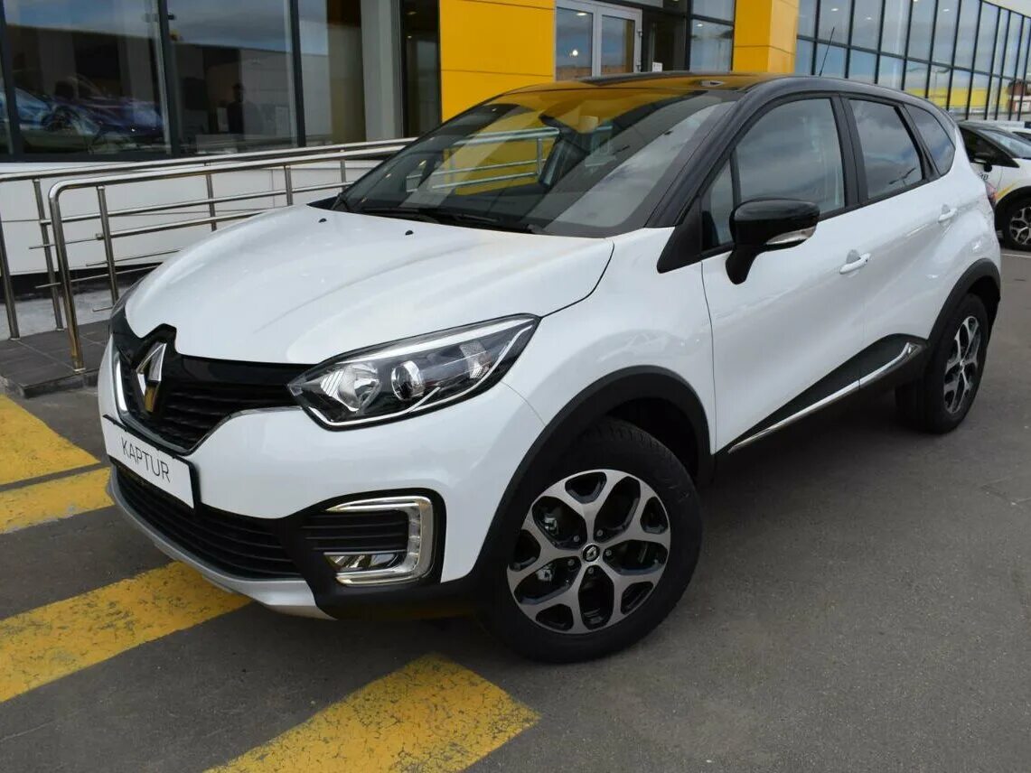 Рено каптур белый фото Купить новый Renault Kaptur I 2.0 MT (143 л.с.) 4WD бензин механика в Москве: бе