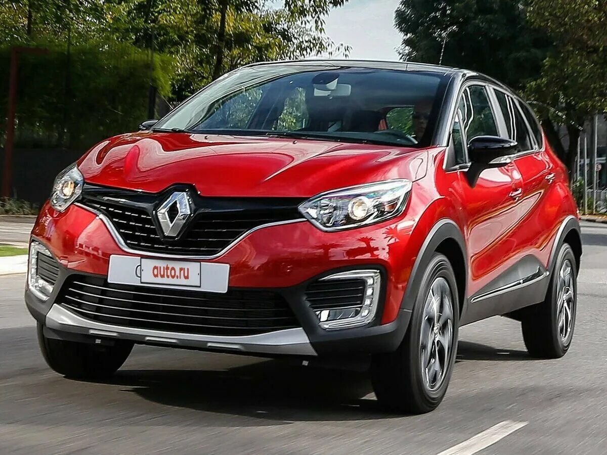 Рено каптур красный фото Купить б/у Renault Kaptur I 2.0 AT (143 л.с.) 4WD бензин автомат в Туле: красный