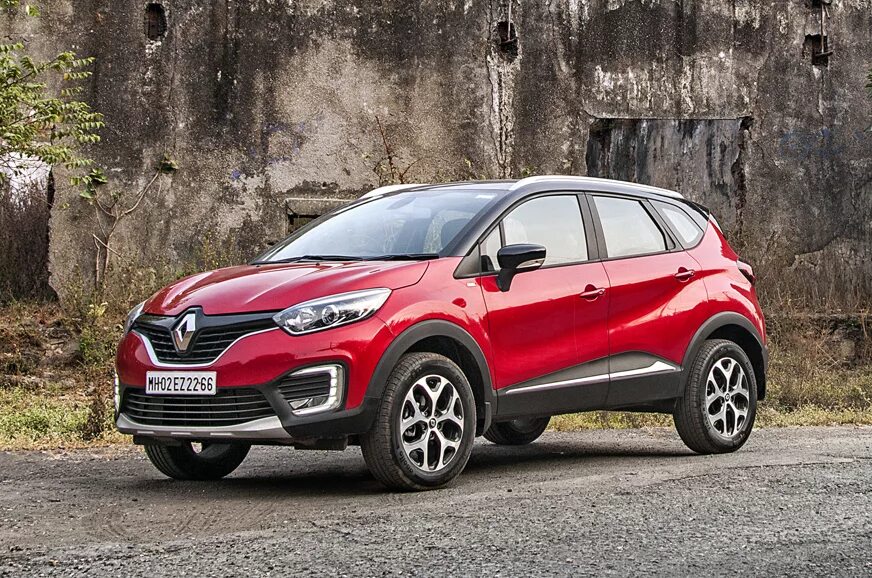 Рено каптур красный фото Renault Captur sees discounts of more than Rs 2.5 lakh Autocar India