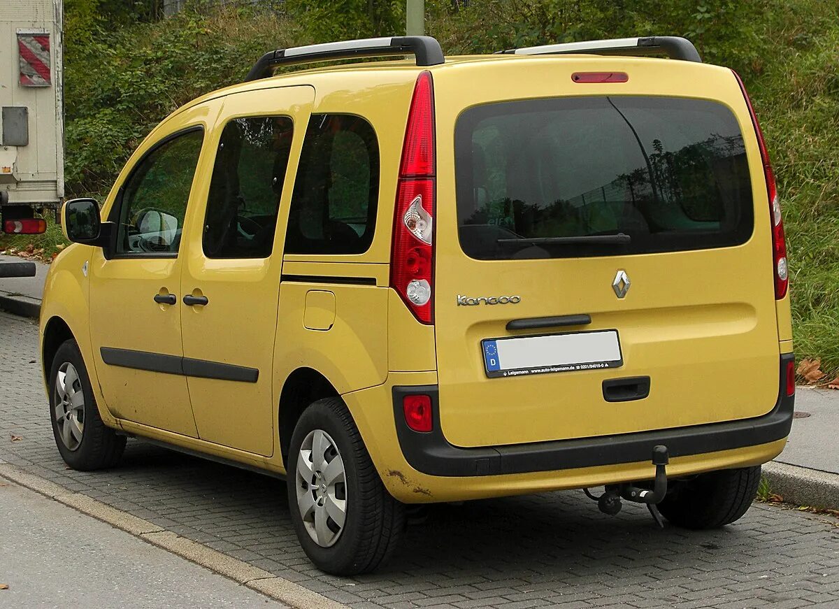 Рено кенго фото Plik:Renault Kangoo II rear 20101017.jpg - Wikipedia, wolna encyklopedia